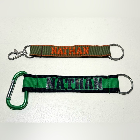 2 “NATHAN” keychains - Picture 2 of 2